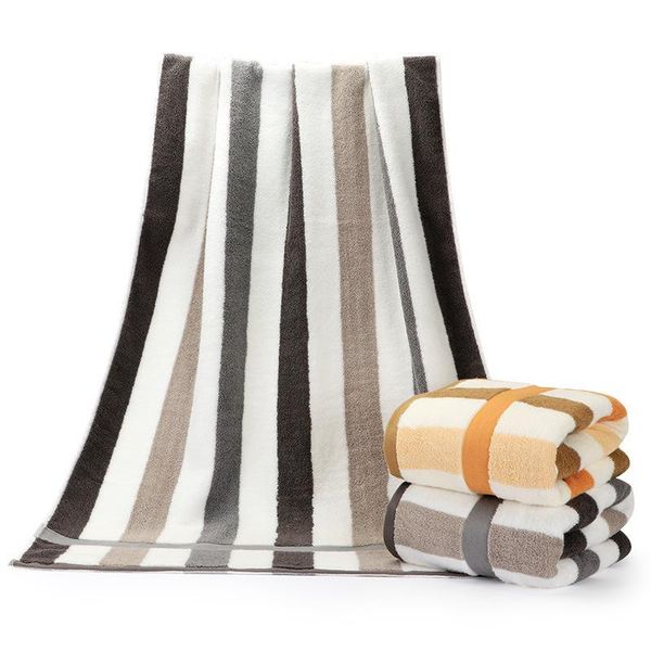 100% cotton bath towel shower stripe thick spa towels strong water absorption soft comfortable bathroom 70x140cm 1pc
100% cotton bath towel shower stripe thick spa towels strong water absorption soft comfortable bathroom 70x140cm 1pc