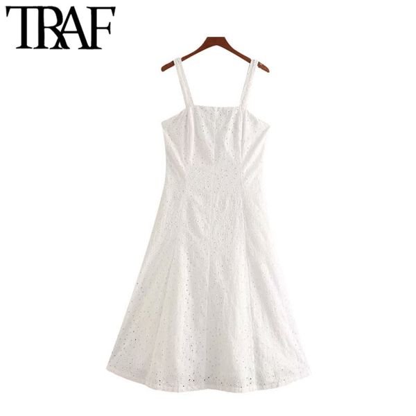 women sweet fashion hollow out embroidery midi dress vintage back zipper with lining straps female dresses mujer 210507, Black;gray
women sweet fashion hollow out embroidery midi dress vintage back zipper with lining straps female dresses mujer 210507, Black;gray