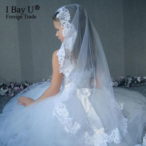 bridal veils first communion white lace mantilla holy flower girl veil light ivory hair accessories velo de novia voile fille, Black
bridal veils first communion white lace mantilla holy flower girl veil light ivory hair accessories velo de novia voile fille, Black