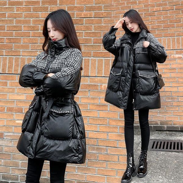 women's down & parkas women thick warm cotton jacket stand collar jackets winter casual loose long sleeve coats female fashion outwear, Black
women's down & parkas women thick warm cotton jacket stand collar jackets winter casual loose long sleeve coats female fashion outwear, Black