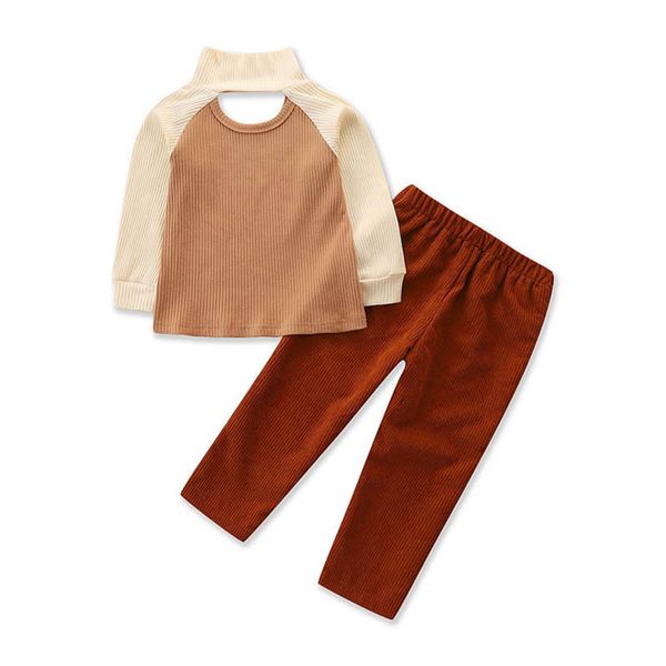 kids clothing sets girls outfits baby clothes children children's fall girls' suit high collar wick velvet pants two-piece b9403, White
kids clothing sets girls outfits baby clothes children children's fall girls' suit high collar wick velvet pants two-piece b9403, White