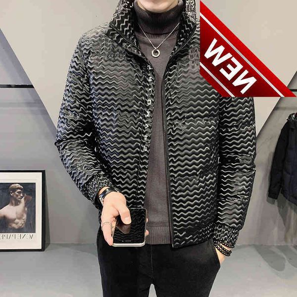 2021 winter down jacket mens fashion striped slim thick warm white duck jackets casual streetwear parkas waterproof outdoor, Black
2021 winter down jacket mens fashion striped slim thick warm white duck jackets casual streetwear parkas waterproof outdoor, Black