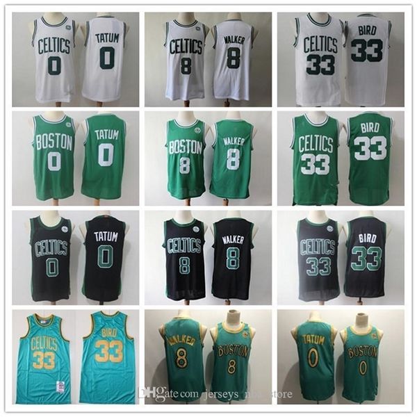 Mens Boston\rCeltics\rThrowback Jersey Larry 33 Bird Kemba 8 Walker Jayson 0 Tatum Basketball Shorts Basketball Jersey Black Green, Color14
Mens Boston\rCeltics\rThrowback Jersey Larry 33 Bird Kemba 8 Walker Jayson 0 Tatum Basketball Shorts Basketball Jersey Black Green, Color14