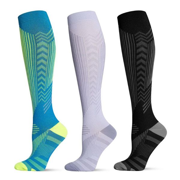 sports socks 1 pair cycling stockings with reflective strip compression for women men athletic edema varicose circulation, Black
sports socks 1 pair cycling stockings with reflective strip compression for women men athletic edema varicose circulation, Black