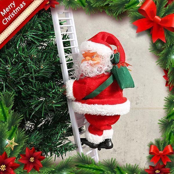 party masks lovely music christmas santa claus toys decoration electric climb ladder tree hanging ornaments funny year kids gifts
party masks lovely music christmas santa claus toys decoration electric climb ladder tree hanging ornaments funny year kids gifts