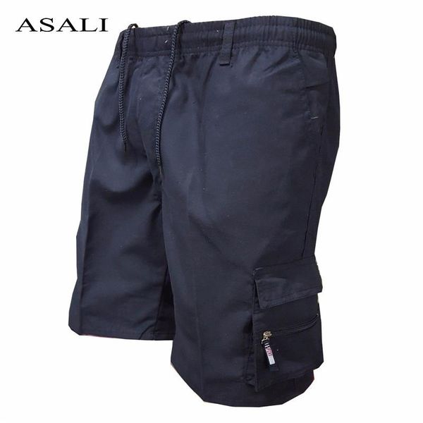 summer cargo shorts men elastic waist casual beach man fashion breathable mens short pants fitness clothing plus size men's, White;black
summer cargo shorts men elastic waist casual beach man fashion breathable mens short pants fitness clothing plus size men's, White;black
