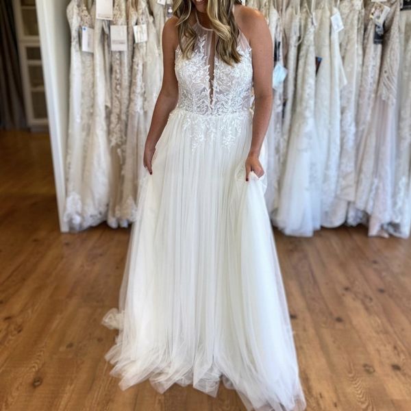 beach wedding dresses 2022 a-line bridal gowns pleats ivory boho middle east dubai sheer neckline floor length robes de mariée, White
beach wedding dresses 2022 a-line bridal gowns pleats ivory boho middle east dubai sheer neckline floor length robes de mariée, White