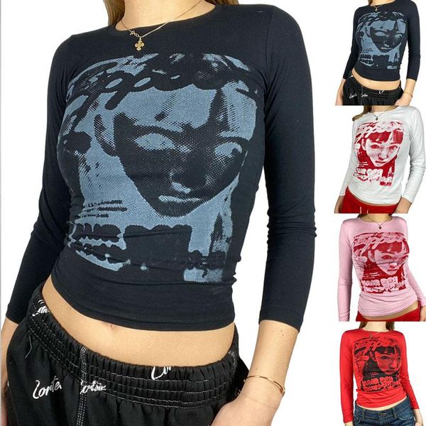 women's t-shirt autumn cotton pullover women e-girl gothic print long sleeve slim fit crop y2k spring t-shirts tees harajuku street, White
women's t-shirt autumn cotton pullover women e-girl gothic print long sleeve slim fit crop y2k spring t-shirts tees harajuku street, White