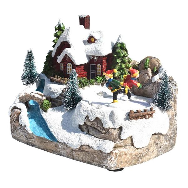 decorative objects & figurines christmas house with led light resin rotating music ornament year 2021 decorations for home
decorative objects & figurines christmas house with led light resin rotating music ornament year 2021 decorations for home