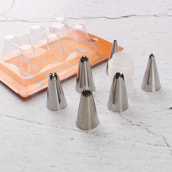 baking & pastry tools 7pcs stainless steel cake nozzles kitchen accessories cream icing piping fondant nozzle decorating
baking & pastry tools 7pcs stainless steel cake nozzles kitchen accessories cream icing piping fondant nozzle decorating