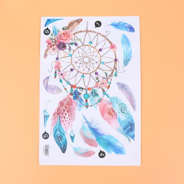 dreamcatcher wall stickers feather living room bedside bedroom for home (assorted color)
dreamcatcher wall stickers feather living room bedside bedroom for home (assorted color)