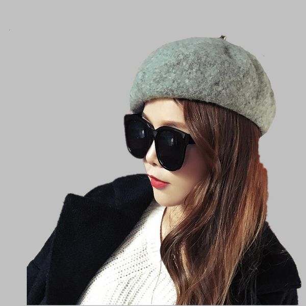 wide brim hats 100% pure wool women elegant beret winter warm female british style lady painter bonnet solid color wh, Blue;gray
wide brim hats 100% pure wool women elegant beret winter warm female british style lady painter bonnet solid color wh, Blue;gray