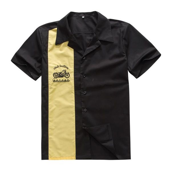 men's casual shirts 2021 retro vintage rockabilly shirt men cowboy punk short sleeve rolling rock party club 40s 50s clothes, White;black
men's casual shirts 2021 retro vintage rockabilly shirt men cowboy punk short sleeve rolling rock party club 40s 50s clothes, White;black