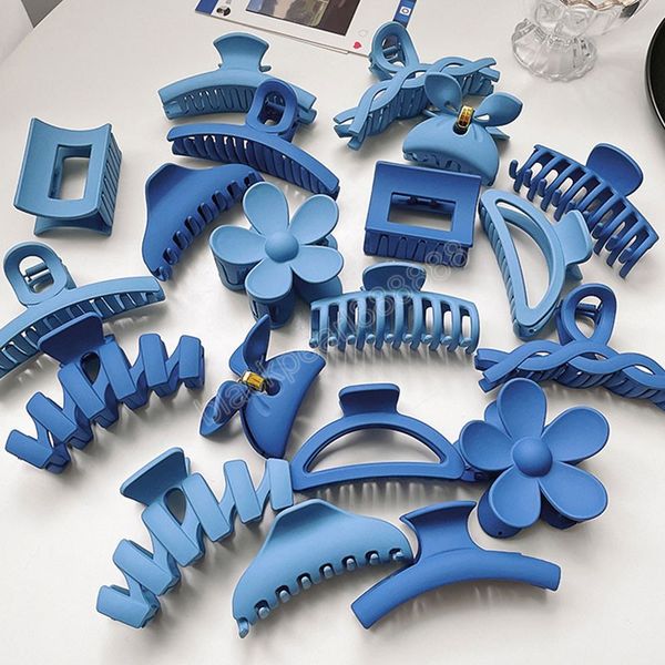 fashion women hair clips clamps vintage blue geometric hair claws korean version sweet acrylic barrettes hair accessories, Slivery;golden
fashion women hair clips clamps vintage blue geometric hair claws korean version sweet acrylic barrettes hair accessories, Slivery;golden