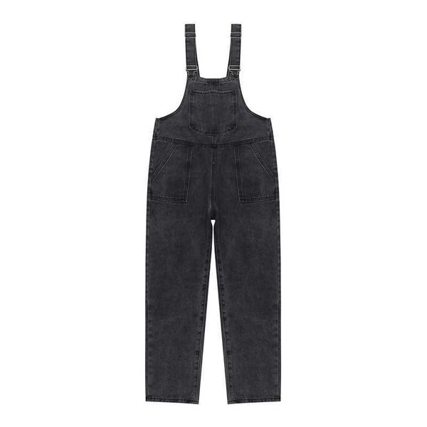 perhaps u women black autumn winter overalls straight solid jeans pocket casual loose straight ankle length pants p0003 210529, Blue
perhaps u women black autumn winter overalls straight solid jeans pocket casual loose straight ankle length pants p0003 210529, Blue