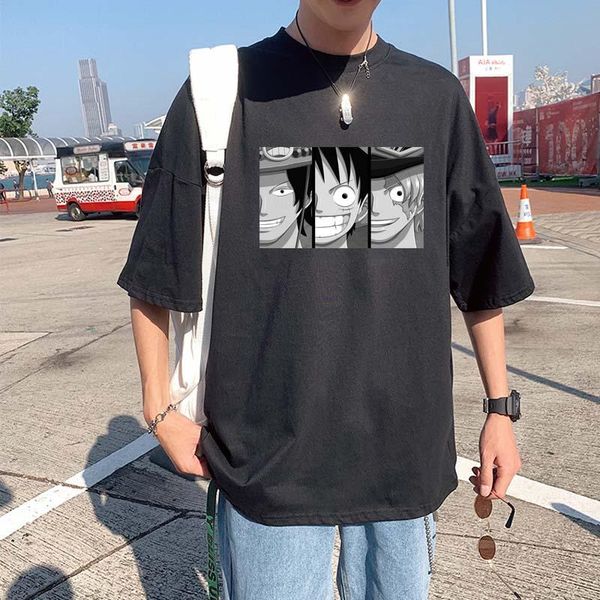 women's t-shirt fashion round neck short sleeve t-shirts loose hip hop shirt streetwear t anime print women, White
women's t-shirt fashion round neck short sleeve t-shirts loose hip hop shirt streetwear t anime print women, White