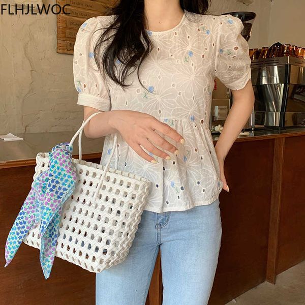 women's knits & tees baby shirts design cute sweet japanese style grils women peplum embroidery hollow out crochet lace flower flo, White
women's knits & tees baby shirts design cute sweet japanese style grils women peplum embroidery hollow out crochet lace flower flo, White