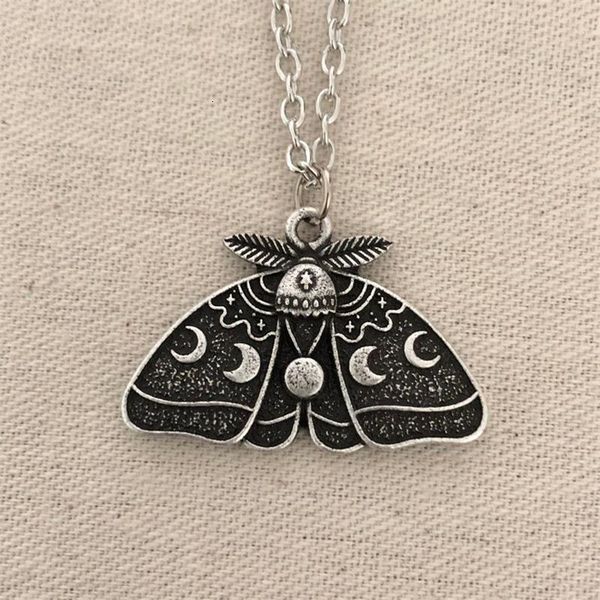 necklaces pendants moon phase luna moth pendant women wedding party fashion jewelry chain statement necklace gifts female bijoux, Silver
necklaces pendants moon phase luna moth pendant women wedding party fashion jewelry chain statement necklace gifts female bijoux, Silver