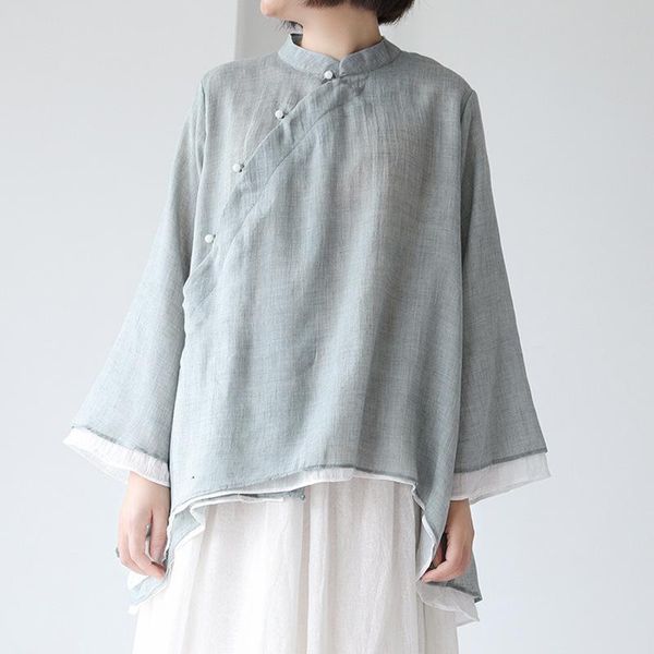 ethnic clothing retro chinese style women blouse vintage oblique shirt cotton oriental woman zen summer traditional stand up collar, Red
ethnic clothing retro chinese style women blouse vintage oblique shirt cotton oriental woman zen summer traditional stand up collar, Red