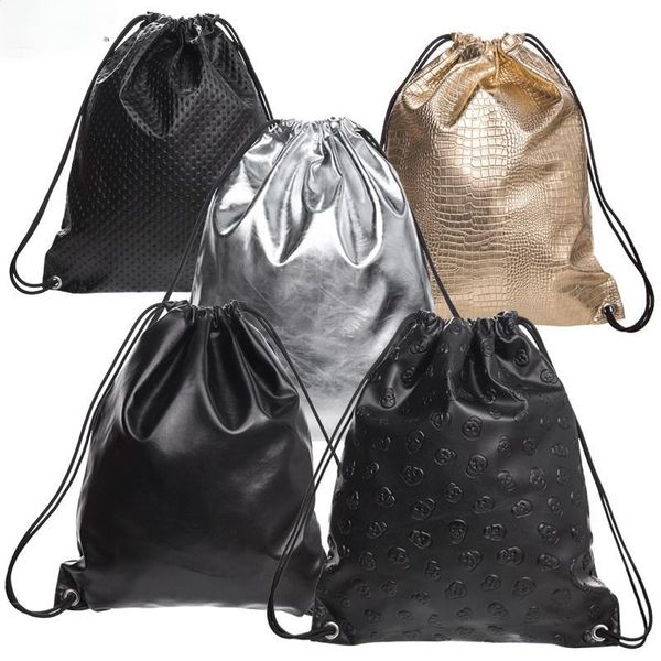 backpack womens skull pu leather drawstring gym travel string bag casual daypack school bags
backpack womens skull pu leather drawstring gym travel string bag casual daypack school bags