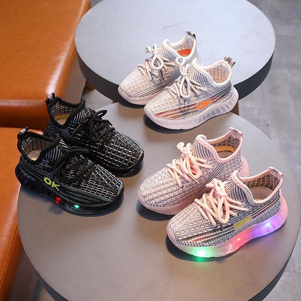 baby girls boys shoes casual children letter led luminous sport run sneakers fashion mesh kids athletic & outdoor, Black
baby girls boys shoes casual children letter led luminous sport run sneakers fashion mesh kids athletic & outdoor, Black