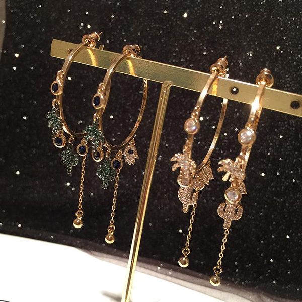 coconut cactus earrings long tassel super fairy ins online celebrity hipster s925 silver needle holiday wind ring hoop & huggie, Golden;silver
coconut cactus earrings long tassel super fairy ins online celebrity hipster s925 silver needle holiday wind ring hoop & huggie, Golden;silver