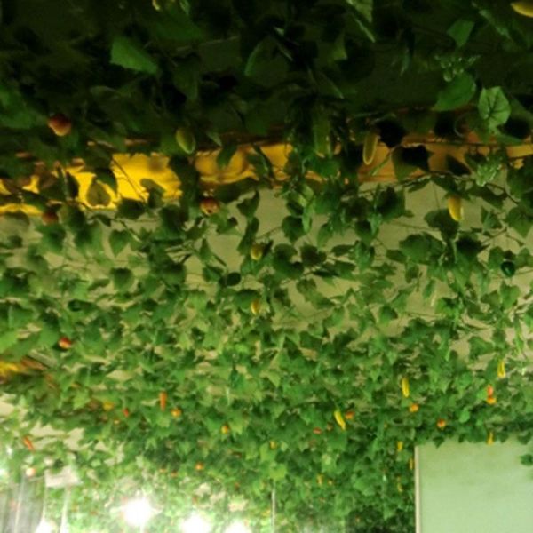 decorative flowers & wreaths 1 pcs 2.4m home decor artificial ivy leaf garland plants vine fake foliage creeper green wreath hks99
decorative flowers & wreaths 1 pcs 2.4m home decor artificial ivy leaf garland plants vine fake foliage creeper green wreath hks99