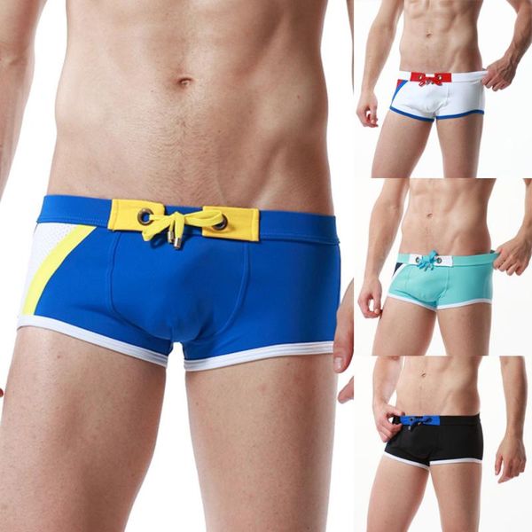 men's striped nylon breathable bulge underwear swim trunks boxer shorts boyshort swimwear 9.16, White;black
men's striped nylon breathable bulge underwear swim trunks boxer shorts boyshort swimwear 9.16, White;black