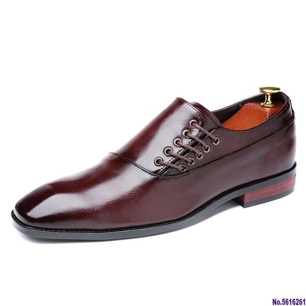 dress shoes men wedding classical style business for leather fashion design men's big size 37-48 high quality, Black
dress shoes men wedding classical style business for leather fashion design men's big size 37-48 high quality, Black