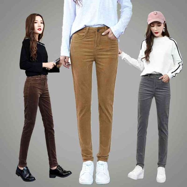 skinny corduroy pants capris for women with high waist ol office pleated vintage pencil female trousers plus size 26-40 210518, Black;white
skinny corduroy pants capris for women with high waist ol office pleated vintage pencil female trousers plus size 26-40 210518, Black;white