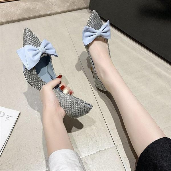 dress shoes high-heeled fashion single women's bow tie wineglass with pointed toe work fall 2021, Black
dress shoes high-heeled fashion single women's bow tie wineglass with pointed toe work fall 2021, Black