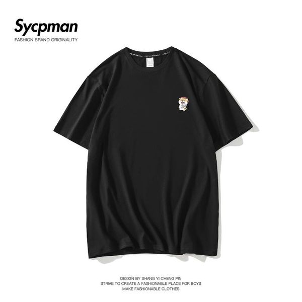 men's t-shirts modal short sleeve t-shirt simple cartoon animation breathable high grade cotton loose sports, White;black
men's t-shirts modal short sleeve t-shirt simple cartoon animation breathable high grade cotton loose sports, White;black