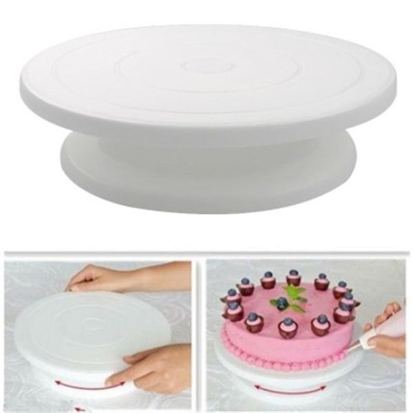 cake plate turntable stand rotary anti-skid round table pastry supplies kitchen home pan bakeware baking decorating tools &
cake plate turntable stand rotary anti-skid round table pastry supplies kitchen home pan bakeware baking decorating tools &