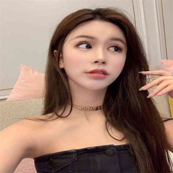 70% off outlet online family letter clavicle chain fashion necklace bracelet personality versatile temperament net red, Black
70% off outlet online family letter clavicle chain fashion necklace bracelet personality versatile temperament net red, Black