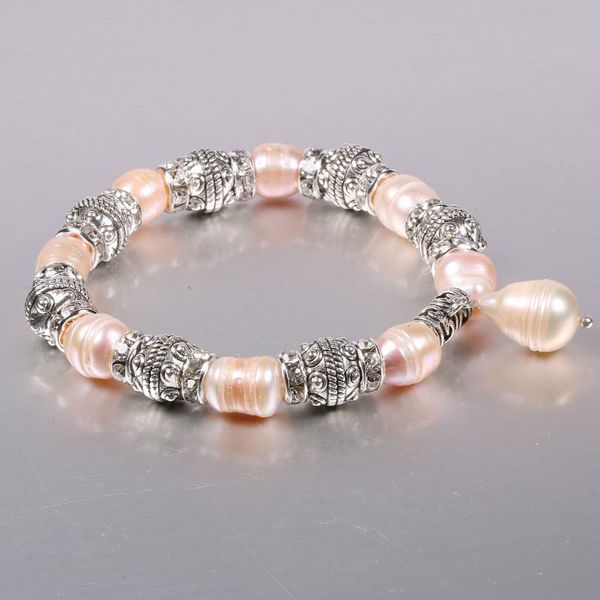 bangle exquisite pearl bracelet 9-10mm + 7mm alloy accessories length 19cm, wholesale with diy jewelry, Black
bangle exquisite pearl bracelet 9-10mm + 7mm alloy accessories length 19cm, wholesale with diy jewelry, Black