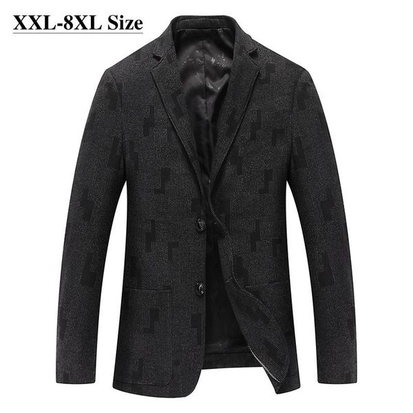 men's suits & blazers 8xl 7xl 6xl blazer casual suit jacket office business dress plus size striped lattice fashion spring autumn coats, White;black
men's suits & blazers 8xl 7xl 6xl blazer casual suit jacket office business dress plus size striped lattice fashion spring autumn coats, White;black