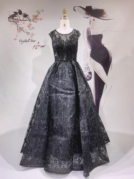 girl's dresses black luxury long o-neck for women party 2021 wedding evening gowns ho1078, Red;yellow
girl's dresses black luxury long o-neck for women party 2021 wedding evening gowns ho1078, Red;yellow