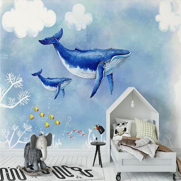 wallpapers hand-painted cartoon undersea sky whale background wall decorative painting professional production wallpaper mural custom po
wallpapers hand-painted cartoon undersea sky whale background wall decorative painting professional production wallpaper mural custom po