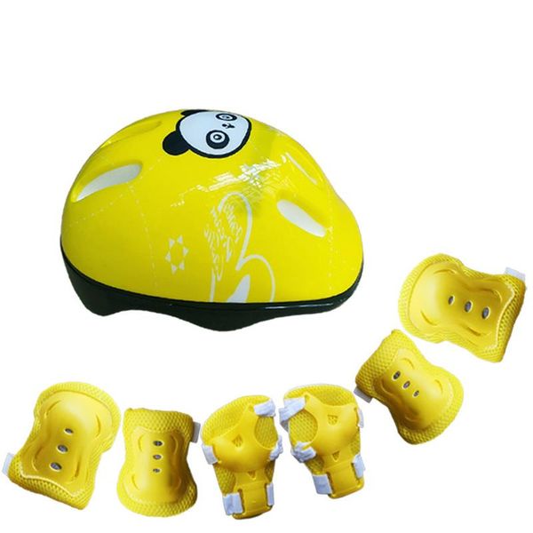 children cycling skating helmet with guard elbow knee wrist pads mtb bike bicycle protection safety protector for kids &, Black;gray
children cycling skating helmet with guard elbow knee wrist pads mtb bike bicycle protection safety protector for kids &, Black;gray