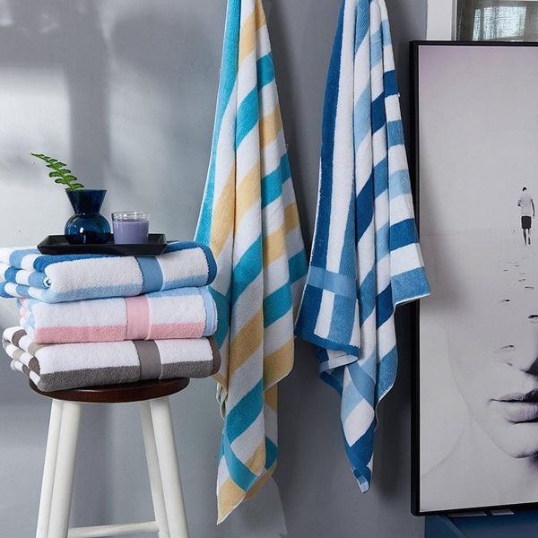 towel 90x180cm pure cotton stripe soft absorb water large size bath for fitness run travel home bathroom towels
towel 90x180cm pure cotton stripe soft absorb water large size bath for fitness run travel home bathroom towels