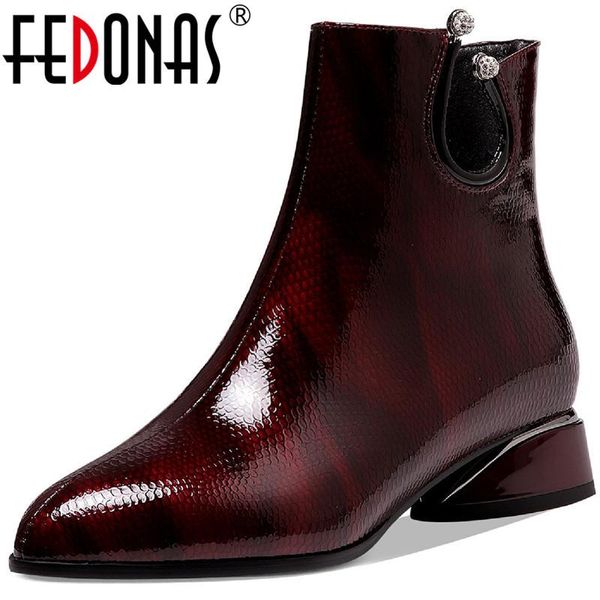 fashion est genuine leather women winter boots elegant side zipper thick heels pumps 2021 casual party shoes woman, Black
fashion est genuine leather women winter boots elegant side zipper thick heels pumps 2021 casual party shoes woman, Black