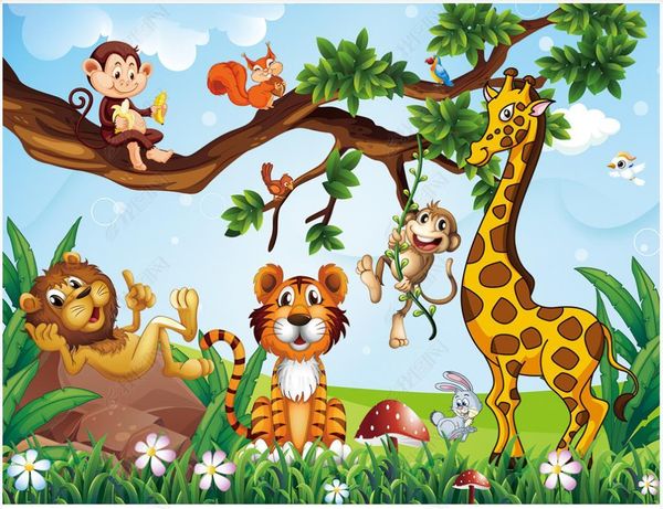 custom po wallpaper for walls 3 d cartoon mural animal tree flowers children room background wall papers decor wallpapers
custom po wallpaper for walls 3 d cartoon mural animal tree flowers children room background wall papers decor wallpapers