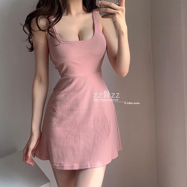 casual dresses womengaga pink sweet big o neck small fresh lady thin fashion high waist mini tank summer dress knitting 5sj7, Black;gray
casual dresses womengaga pink sweet big o neck small fresh lady thin fashion high waist mini tank summer dress knitting 5sj7, Black;gray