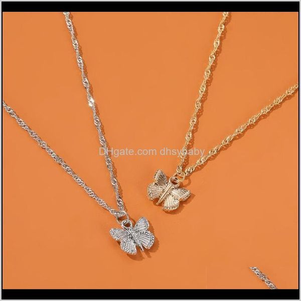 pendant necklaces & pendants drop delivery 2021 selling jewelry small fresh butterfly necklace temperament simple neck summer personality wi, Silver
pendant necklaces & pendants drop delivery 2021 selling jewelry small fresh butterfly necklace temperament simple neck summer personality wi, Silver