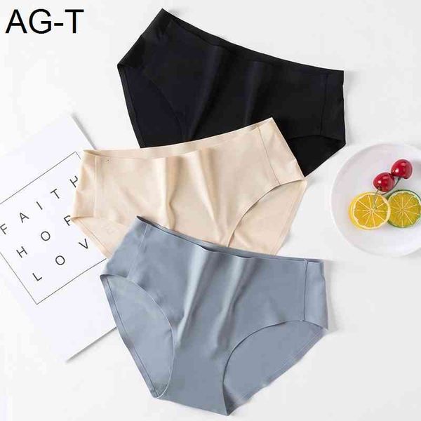 new ice silk seamless underwear women's solid color mid waist one piece ultra thin breathable triangle pants antibacterial cotton crotc, Black;pink
new ice silk seamless underwear women's solid color mid waist one piece ultra thin breathable triangle pants antibacterial cotton crotc, Black;pink