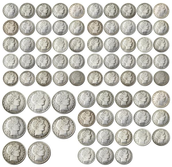 us barber half dollar a set of 1892-1916 75pcs craft silver plated copy decorate coin metal dies manufacturing factory price
us barber half dollar a set of 1892-1916 75pcs craft silver plated copy decorate coin metal dies manufacturing factory price