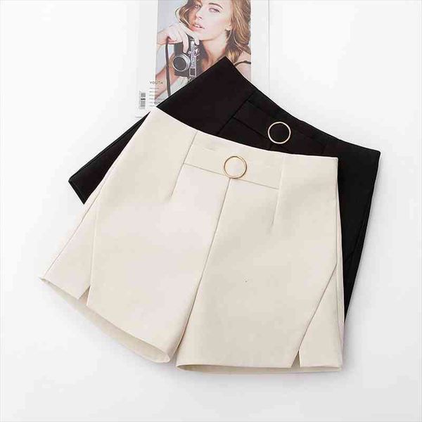 spring and summer south women shorts korean versatile wear black high waist loose thin wide leg casual a-line for, White;black
spring and summer south women shorts korean versatile wear black high waist loose thin wide leg casual a-line for, White;black