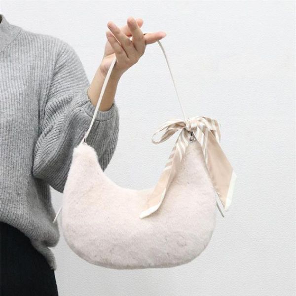 evening bags 2021 plush bag female autumn and winter niche design high sense ribbon crescent hand-held armpit single shoulder hair
evening bags 2021 plush bag female autumn and winter niche design high sense ribbon crescent hand-held armpit single shoulder hair