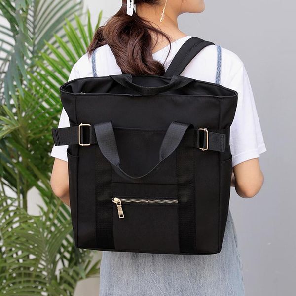 outdoor bags waterproof backpack women nylon rolled school bag large-capacity travel backpacks satchel for teenage girl
outdoor bags waterproof backpack women nylon rolled school bag large-capacity travel backpacks satchel for teenage girl
