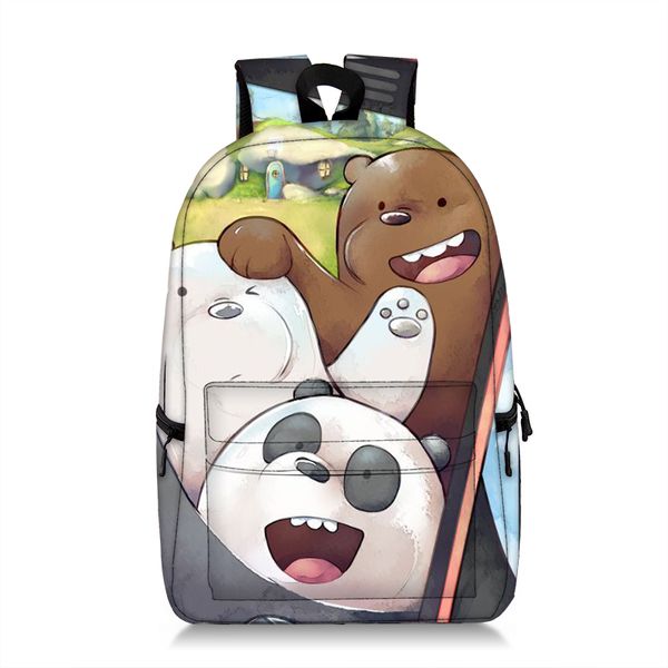 white bear pattern student print backpack high-quality, comfortable and large-capacity novel fun school trip play
white bear pattern student print backpack high-quality, comfortable and large-capacity novel fun school trip play